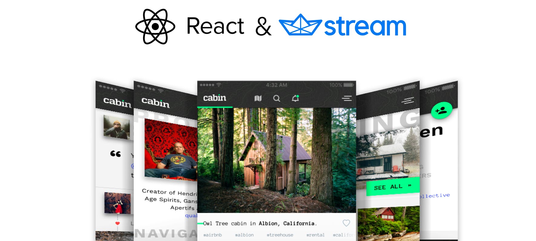 React & Redux Example App Tutorials - Preview - The Stream Blog