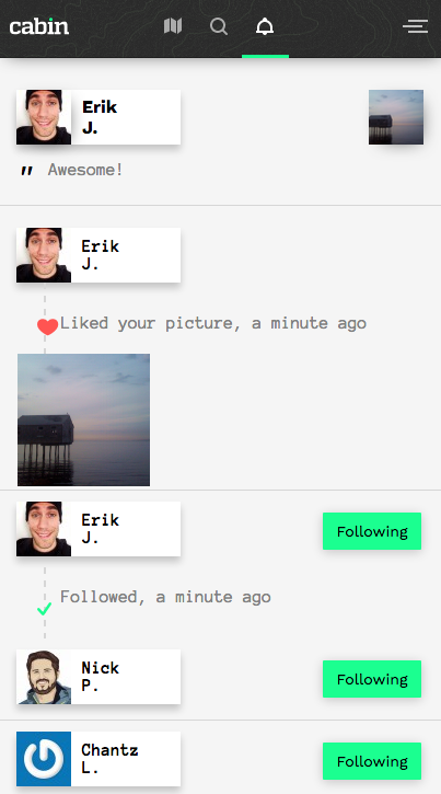 Notification System API Feed