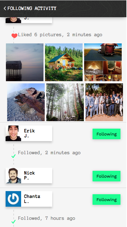 Activity Feed and Stream Incoming