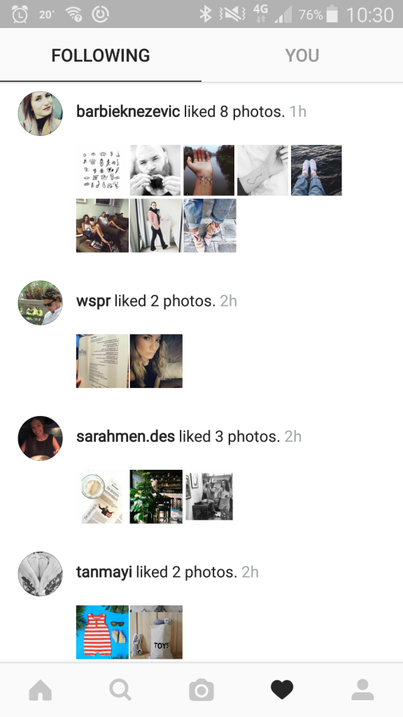 instagram feed aggregation