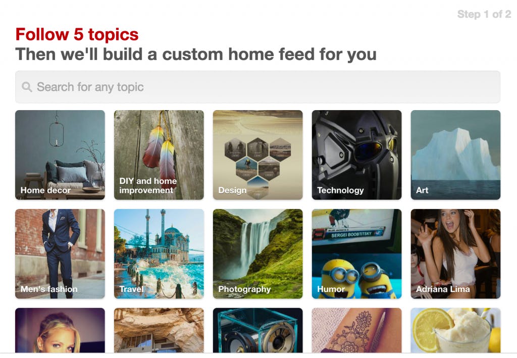 pinterest who to follow
